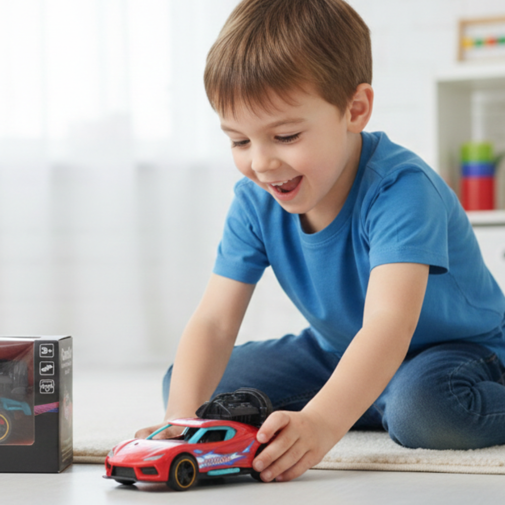 Colorful High-Speed Remote Control RC Racing Car - Image 3