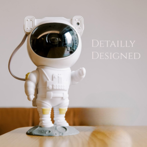 Astronaut space figure LED night lamp decorative table toy for kids room with soft glow futuristic space themed bedroom decor light