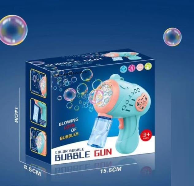 Khel Khilone Hub Magic Heart Bubble Gun Machine - Image 6