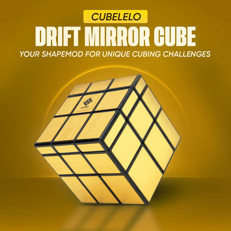 Golden 3x3 Magic Speed Cube Puzzle – Brain Teaser Intelligence Toy for Kids & Adults - Image 2