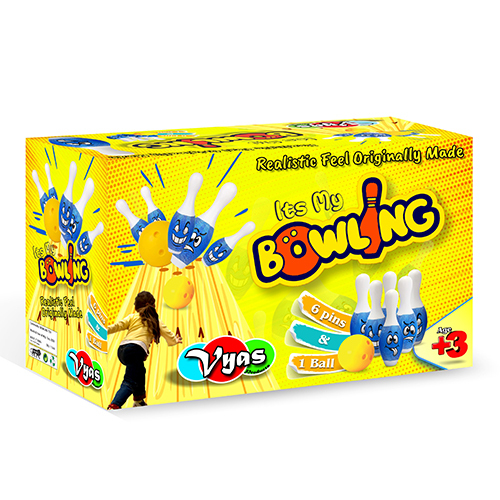 Kids Bowling Game Set with 6 Pins & Ball – Indoor Fun Sports Toy for Children - Image 2