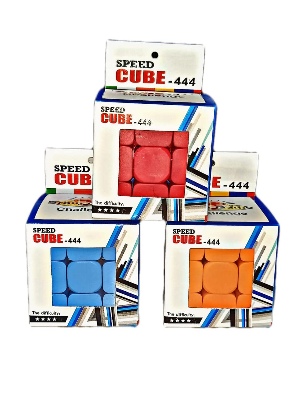 professional speed cube 3x3 / 4x4 magic puzzle cube for kids and adults smooth turning brain gam