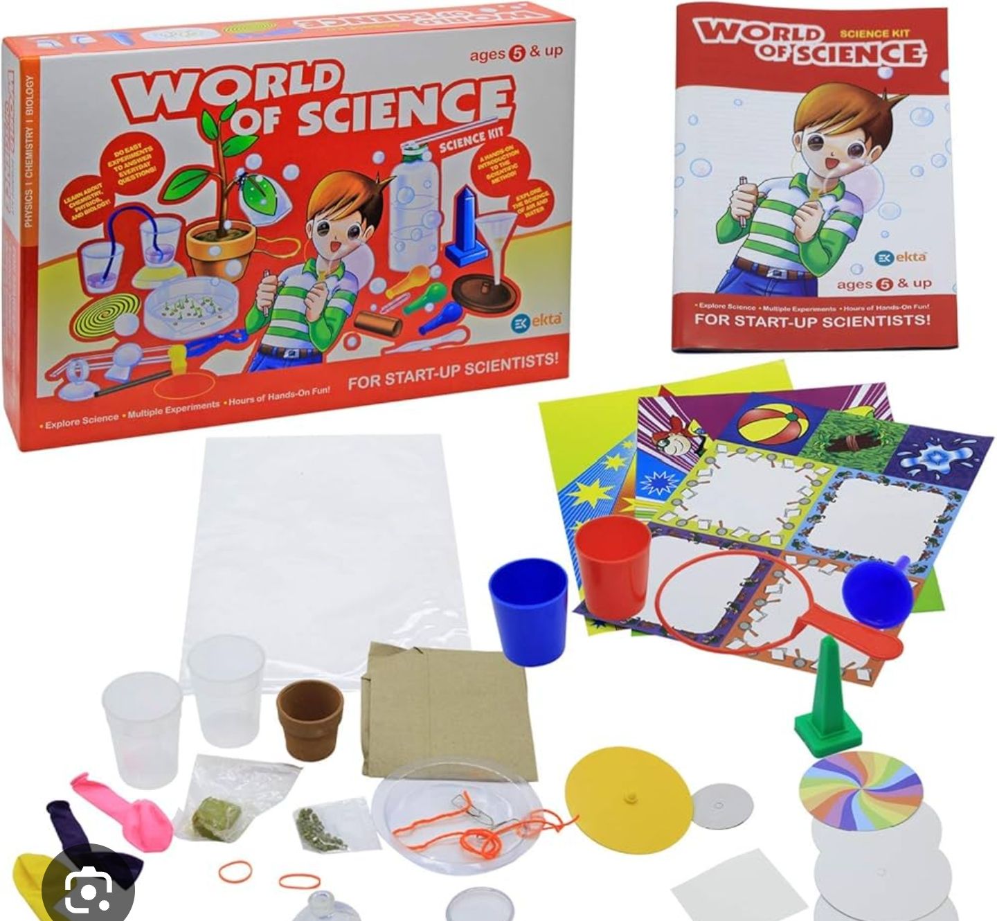 World of Science Kit for Kids 5+ | Beginner Science Experiment Set - Image 3