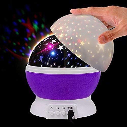 Starry Sky Rotating Night Light Projector - Image 10