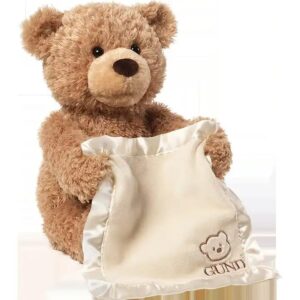Peek-A-Boo Animated Plush Teddy Bear, Khel Khilone Hub