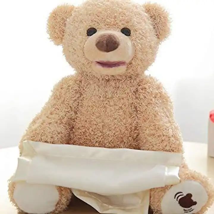 Peek-A-Boo Animated Plush Teddy Bear - Image 5