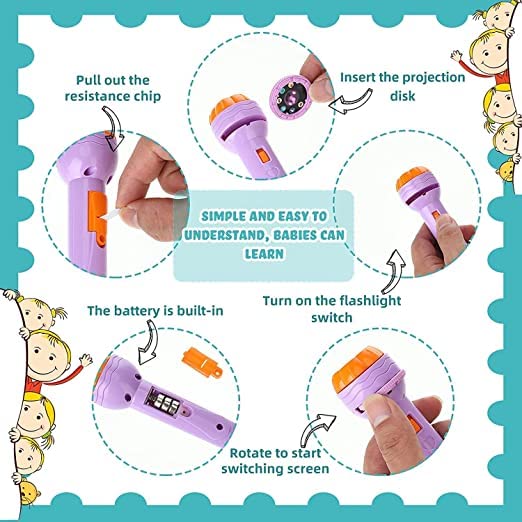 Magic Story Projection Flashlight for Kids - Image 9
