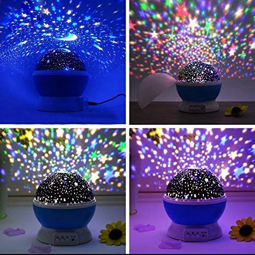 Starry Sky Rotating Night Light Projector - Image 9
