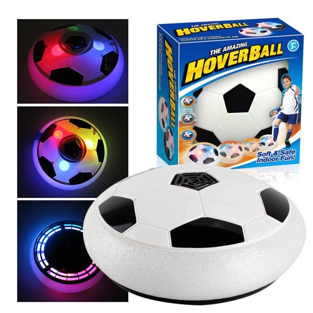 LED Hover Soccer Ball – Indoor Rechargeable Floating Air Football with Foam Bumper - Image 3