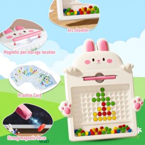 Bunny Magnetic Dot Drawing Board for Kids, Khel Khilone Hub