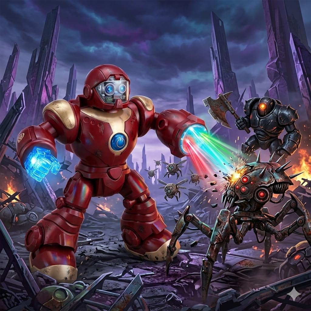 Titan Blaster Interactive Toy Robot - Image 3